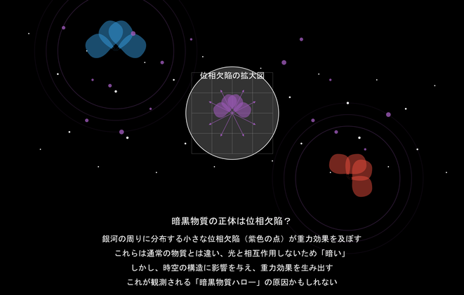 位相欠陥としての暗黒物質