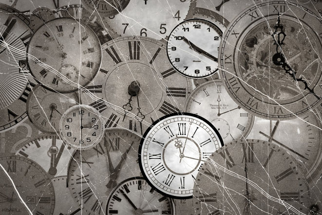 交差する時間イメージ